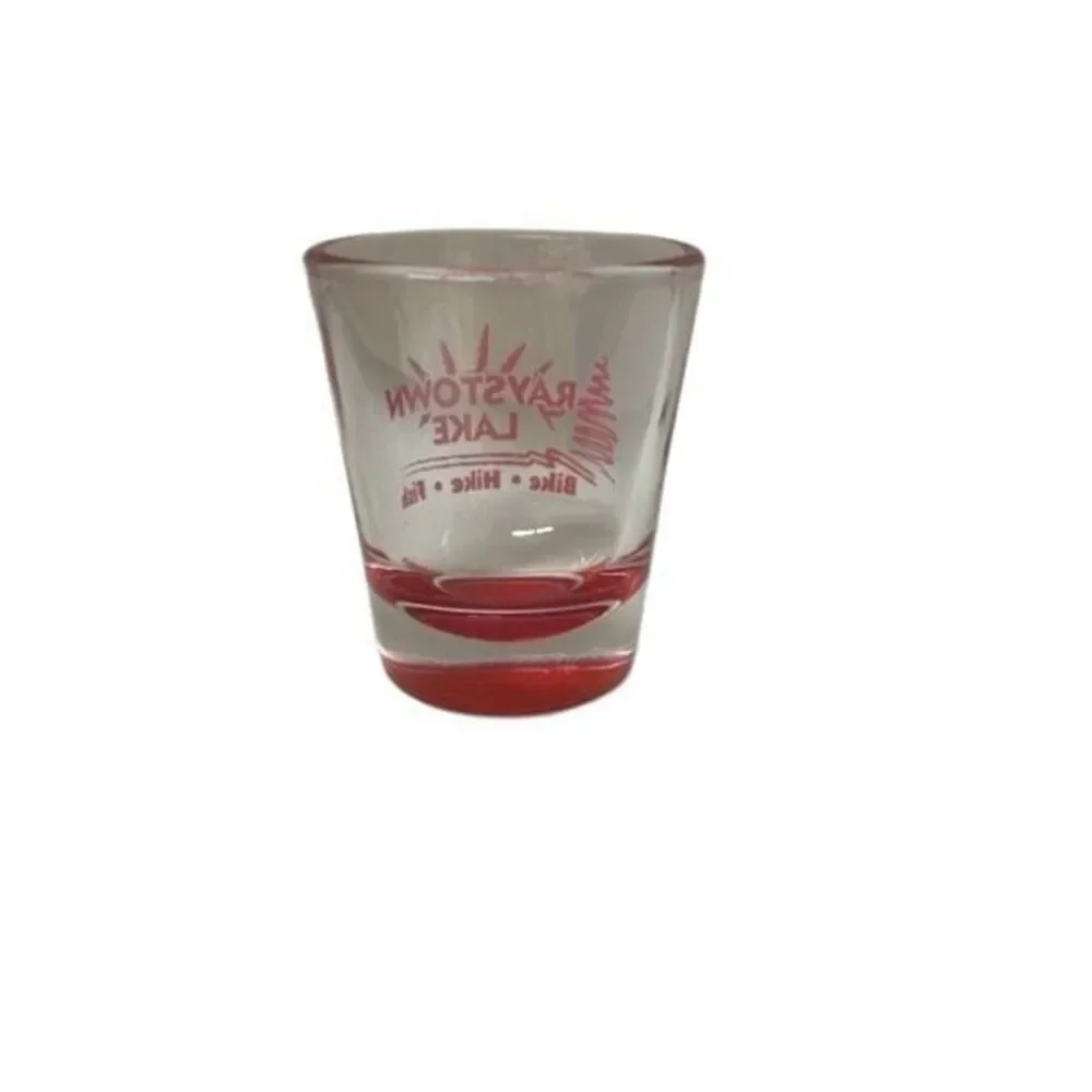 Raystown Lake Pennsylvania Bike Hike Fish Shot Glass